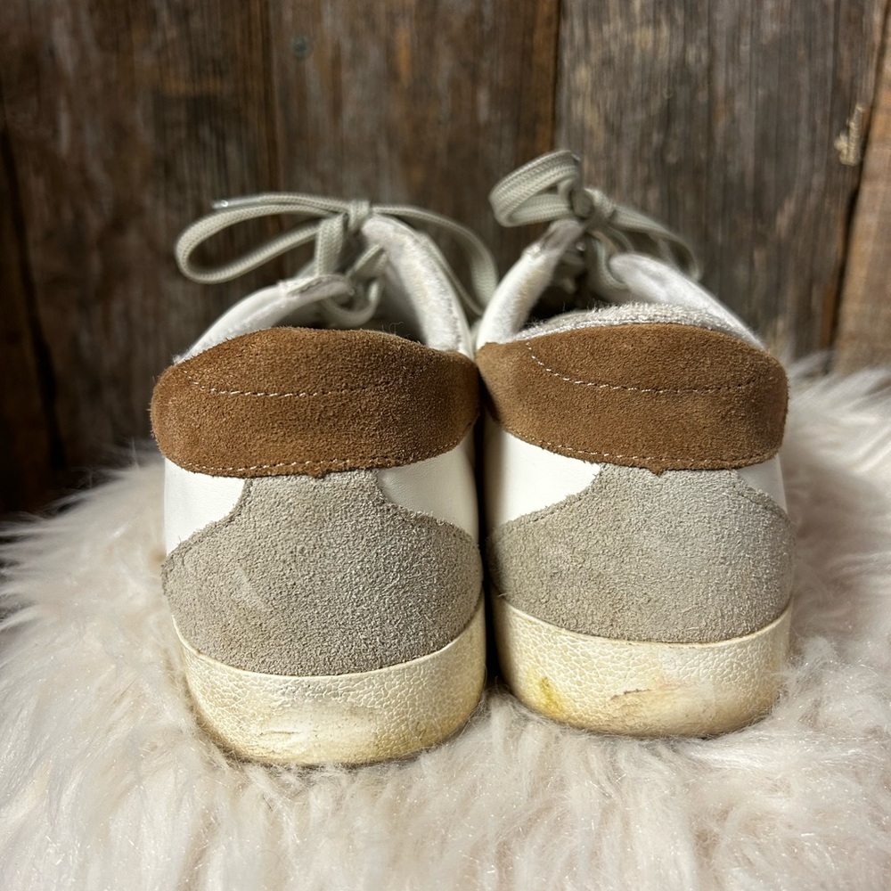 KELLPARKER Women's White and Gray Sneakers - Picture 4 of 7